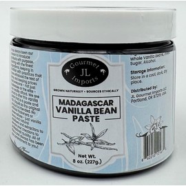Vanilla Bean Paste for Baking and Cooking - Made With Whole Vanilla Beans - 8 Ounces by Weight