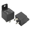 Hoypeyfiy 2Pcs JD1912 Automotive Relay, 4 Pin 40A 12V SPST
