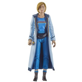Doctor Who 13th Doctor Action Figure (Blue Top) Includes Sonic Screwdriver and Bag Accessories - Jodie Whittaker Doctor Who Merchandise - Character Options - 5.5?