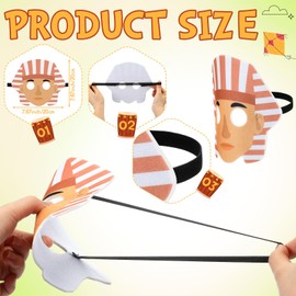 Relaxgiant 20 Pcs Felt Passover Character Masks Props Passover Party Favors Decorations Pesach Seder Gifts Costume Props Dress up Educational Party Favors