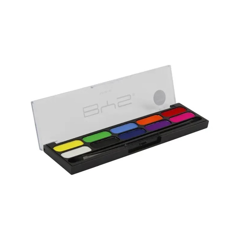 Paleta Delineadores Ojos BYS Joyful 10 Tonos Sombra Polvo