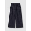 JAJU [JAJU] Women's Relaxed Fit Wide Jeans_Navy