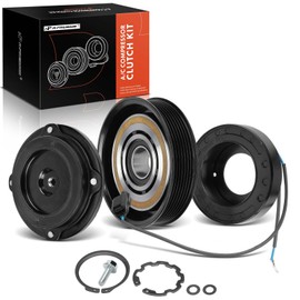 A-Premium Air Conditioner AC Compressor Clutch Kit Compatible with Honda Accord 2008-2012, Crosstour 2012-2015, fit L4 2.4L Only, fit with 10SR15C Compressor