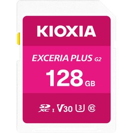 KIOXIA KLNPB128G Former Toshiba Memory SD Card, UHS-I U3, V30, Class 10, SDXC, 100 MB/s Readability