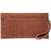 Caspar TL708 Women's Velour Suede Clutch Bag Evening Bag with