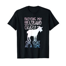 Funny Goat Design For Women Girls Farm Animal Goat Farmer T-Shirt