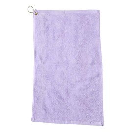 101 BEACH Cotton Golf Bag Towel with Clip (Lavender)