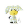 Cherry Stone Cushion Comforter Animal Donkey Acazia Yellow by THERALINE