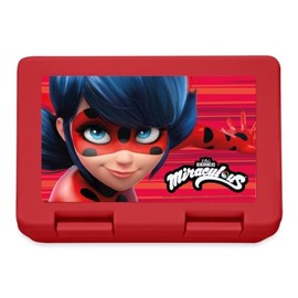 Spreadshirt Miraculous Ladybug Logo Lunch Box, One Size, Red
