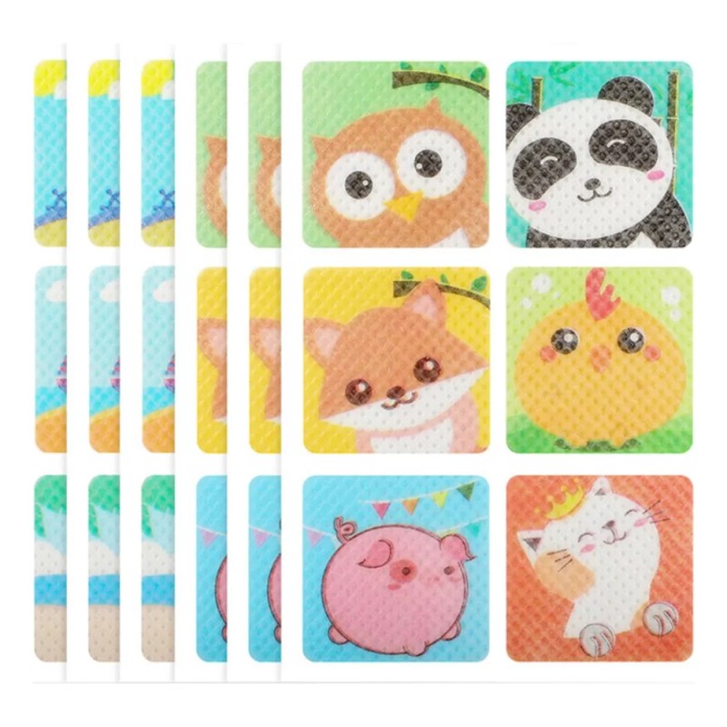 Universo en Linea 36 Parches Repelentes Mosquitos Naturales Adhesivos Bebes