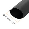 uxcell Heat Shrink Tubing, 2"(50mm) Dia 80mm Flat Width 2:1