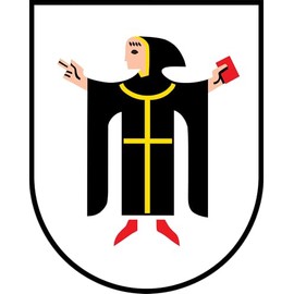 Sticker Munich Coat of Arms Approx. 9 x 11 cm Contour Cut Car Sticker Flag