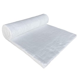 CeraTex Ceramic Fiber Blanket Insulation Enhanced 8# Density 1" x 24" x 60", 2300°F High Temperature Insulation for Kiln Stove Furnace Glass Fusing Pizza Oven