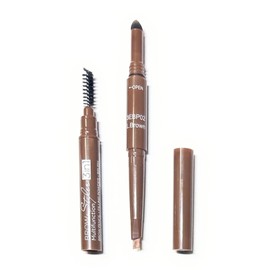 Generic (3 pcs) Nabi 3 in 1 Eye Brow Pencil, Eyebrow Pencil with Brow Brush and Eye Brow Filling Powder (Black)