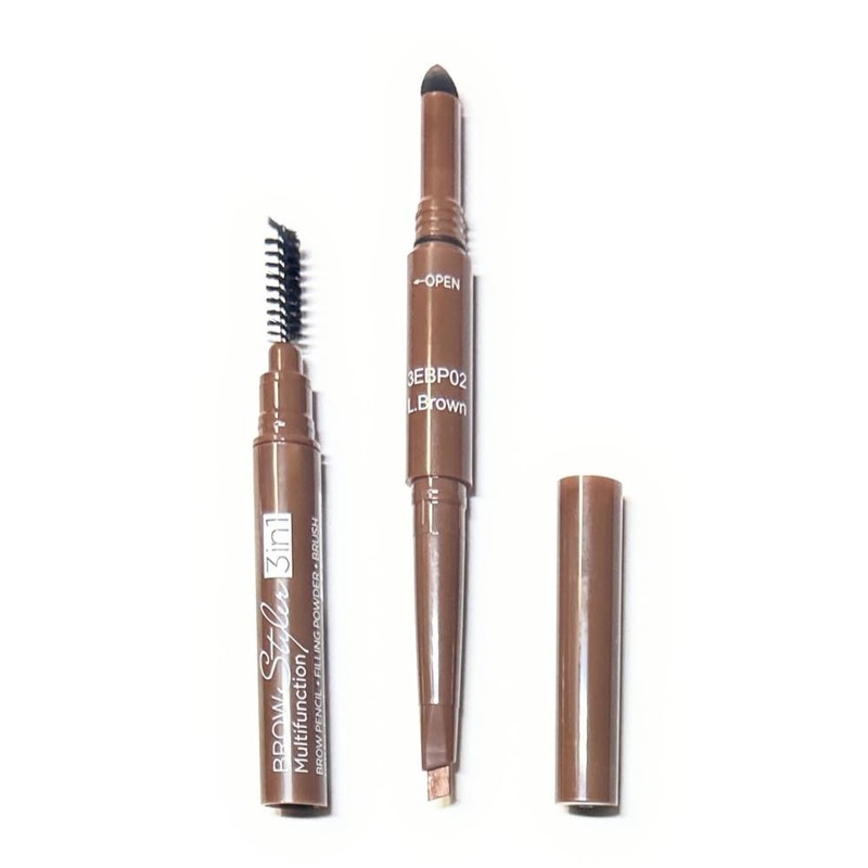 Generic (3 pcs) Nabi 3 in 1 Eye Brow Pencil,