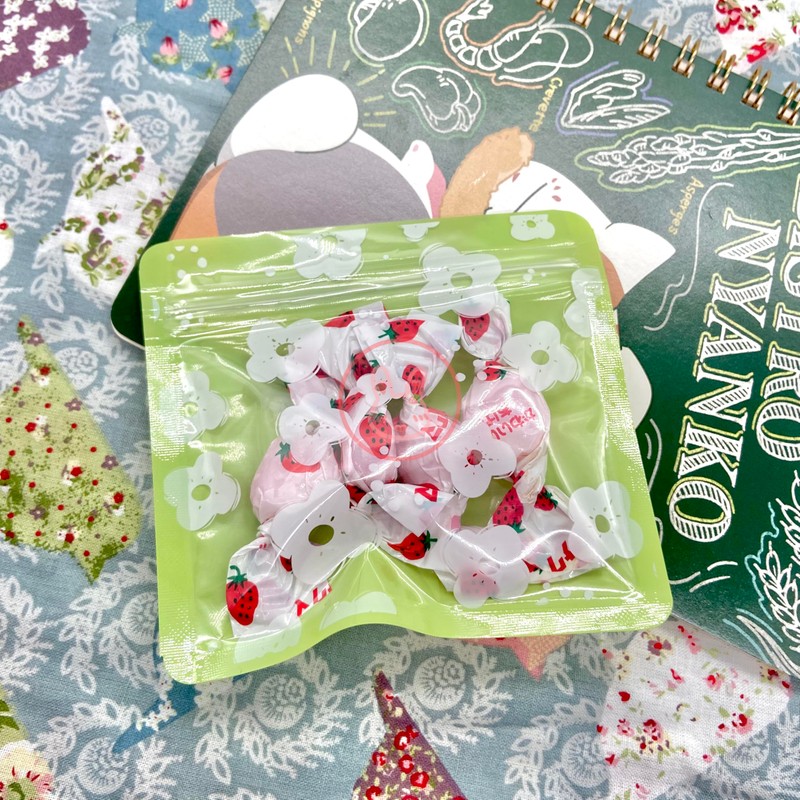 Kurimi Zipper Plastic Bags 20-Piece Set Block Small Portion Bags