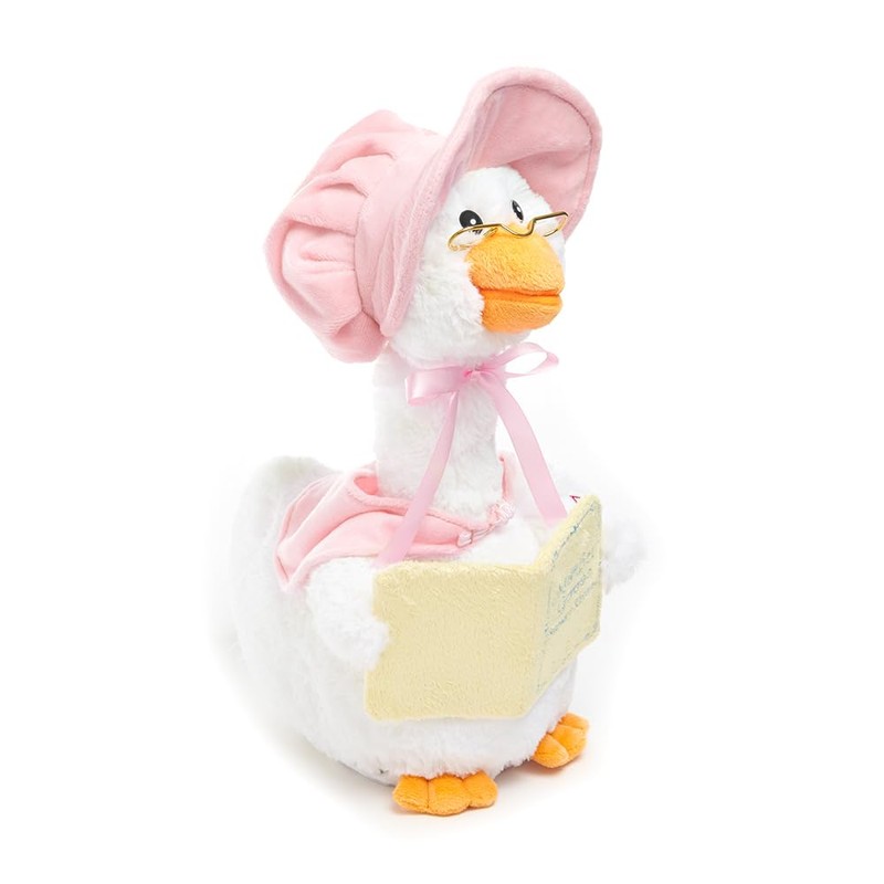 Cuddle Barn – Mother Goose Animated Stuffed Animal Reads Nursery