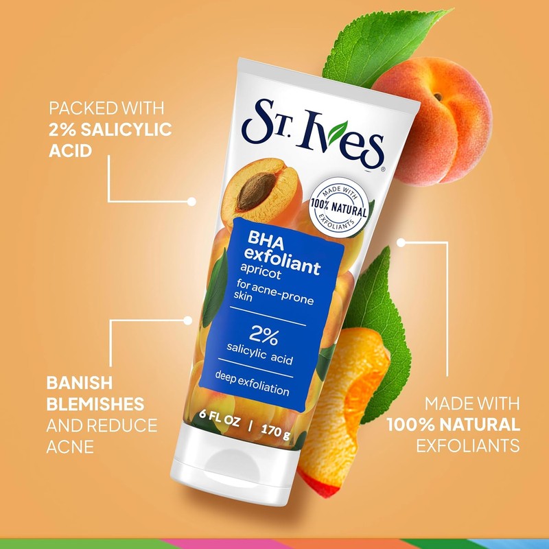 St Ives - Exfoliante de albaricoque St. Ives Naturally Clear