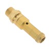 TÜV Safety Valve G 1/2 Inch (DN8), 10.00 Bar, Brass
