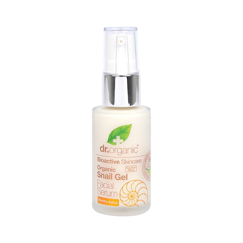 Dr. Organic Healthy Ageing Snail Gel Facial Serum - 30ml