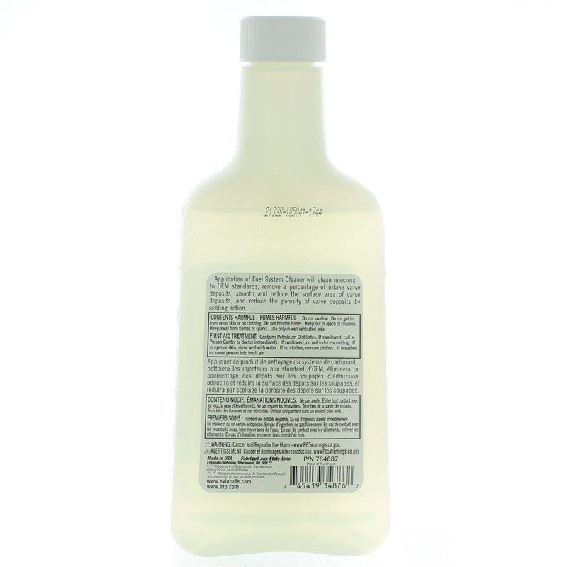 Johnson Evinrude Fuel Systems Cleaner 12-oz- 2 or 4 Cycle