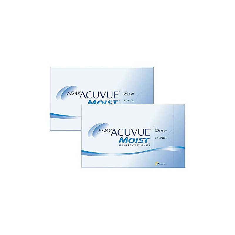 ワンデー アキュビュー モイスト 【BC】9.0【PWR】-7.00 90枚入 2箱