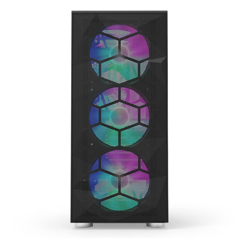 Montech X3 Mesh, 6 Fans - 3x 140mm & 3x