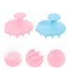 Minkissy 2pcs Scalp Massaging Combs Gentle Hair Washing Tools for