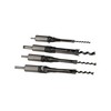 4pcs Wood Drill Bit Sets, Square Hole Drill Woodworking Drill