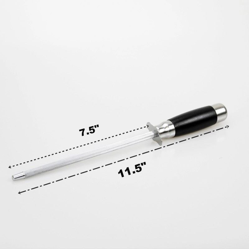 HANAKO 11 in Chef Knife with Sharpening Stick German Steel