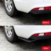 Universal Spoiler Carbon Fiber Texture Rear Bumper Lip Diffuser Splitter