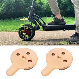 EMSea 2 Pairs of Sintered Brake Pads Scooter Disc Brake Pads Compatible with KUGOO G2 Pro Scooter Compatible with Hitway H5 E Scooter 33.5 x 22.5 x 4 mm