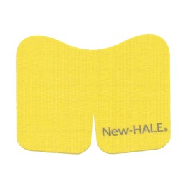 New-HALE 010501009 Taping Tape, Quick to Apply Series, Knee Dash (Pack of 6), Yellow
