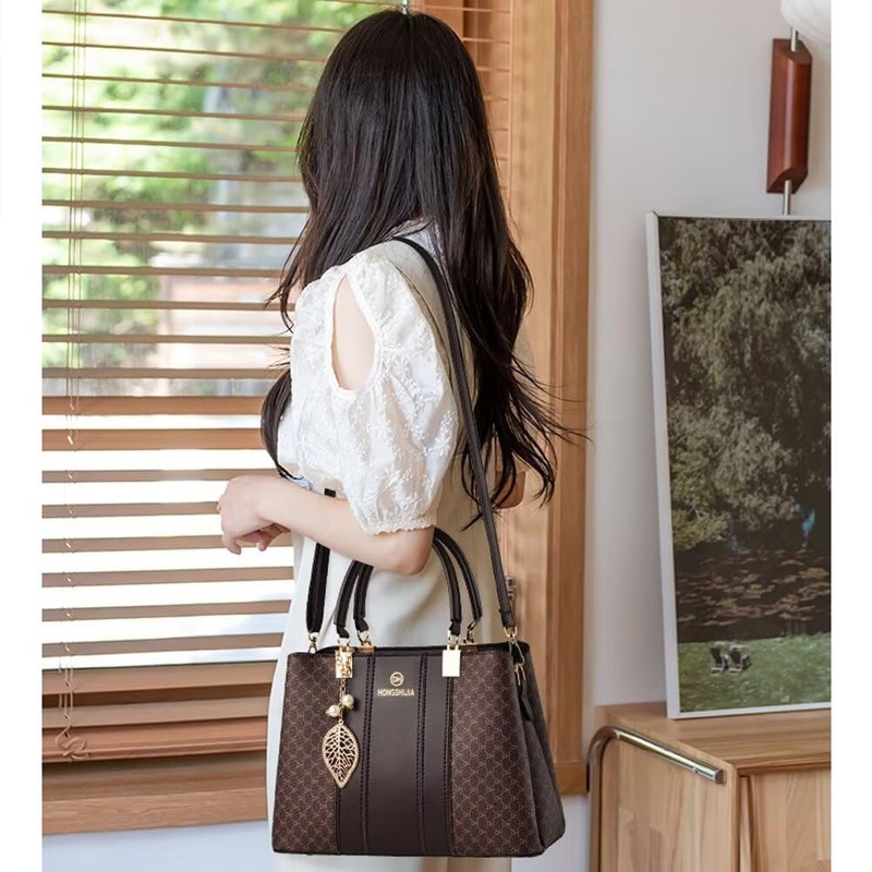 Quntum A.E Women's Shoulder Bag Handbag PU Leather Bag Crossbody