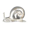 Snail Figurine, Snail Sculpture, Handmade, in Fine Pewter, by William