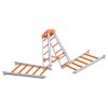 Wrestling Large 10 Inch Breakable Orange Ladder for WWE &