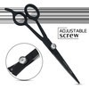 Focus World Uk FOCUSWORLD Professional Hairdressing Scissors 6.5" Black