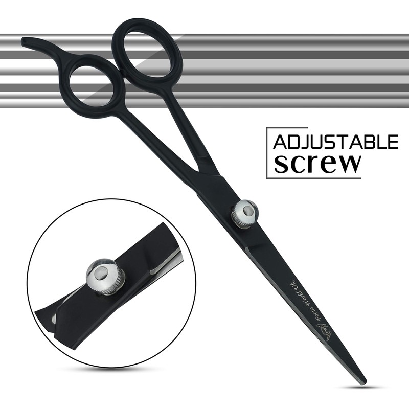 Focus World Uk FOCUSWORLD Professional Hairdressing Scissors 6.5" Black