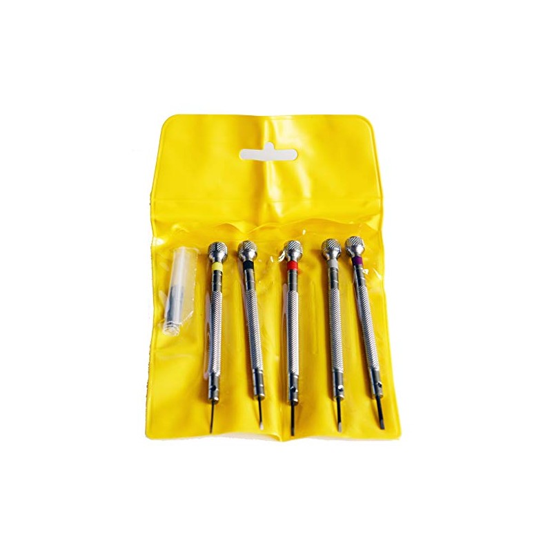 LLF 5 Pieces Precision Screwdriver Set for Watch Repair Watch