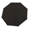 Doppler Nature Mini Pocket Umbrella 25 cm, Simply Black