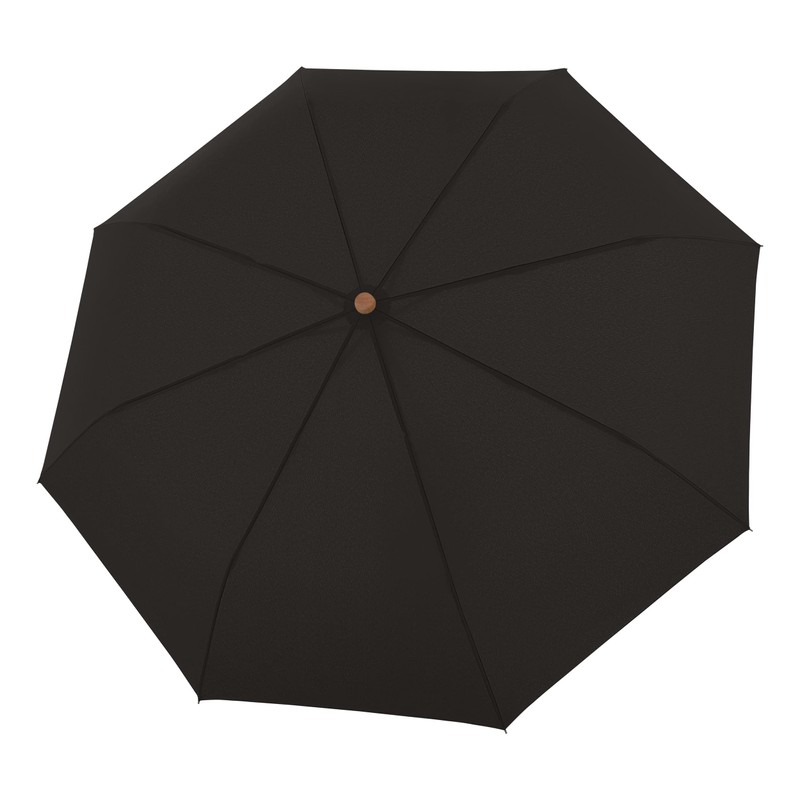 Doppler Nature Mini Pocket Umbrella 25 cm, Simply Black