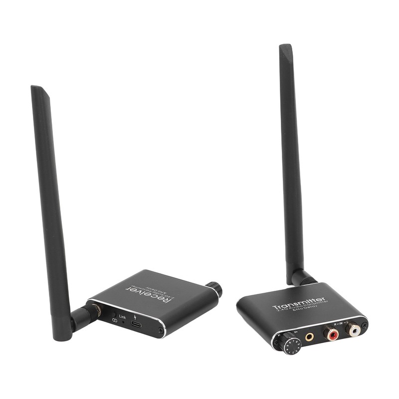 2.4G Wireless Audio Transceiver No Delay Audio Transmitter Receiver Adapter