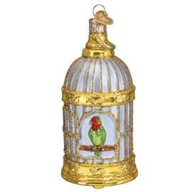 Old World Christmas Vintage Bird Cage