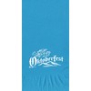 25 Turquoise Oktoberfest Dinner Hand Towels Paper Napkins with a