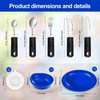 2 Sets Adaptive Utensils Bowl and Plate Set Adaptive Self