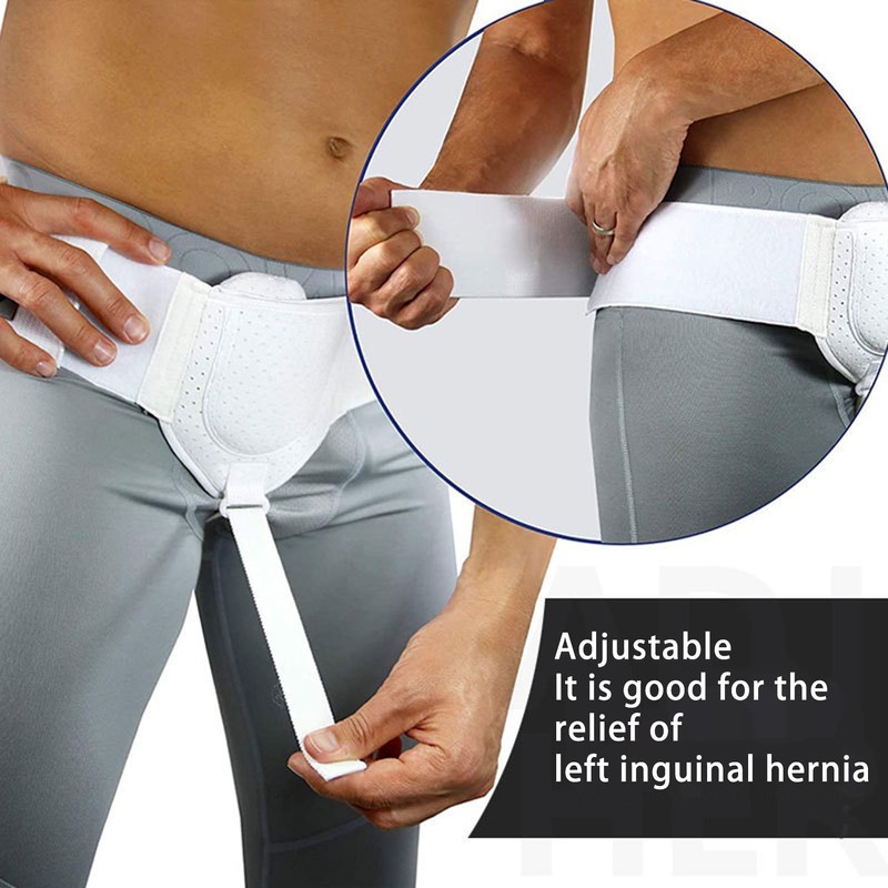 Hernia Belt Single Side Medical Decompression Fixation Adjustable Unisex Hernia