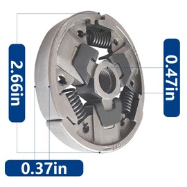 .325" 7 T Clutch Assembly kit for Stihl MS261 MS261C MS271 MS271C MS291 MS291C Chainsaw Spur Sprocket Cover Clutch Drum 1121 160 2051 1141 640 2001