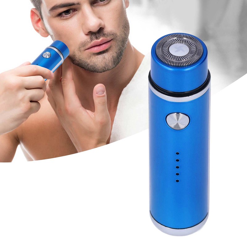 Portable Electric Shaver Mini Electric Razor USB Rechargeable Shaving Machine
