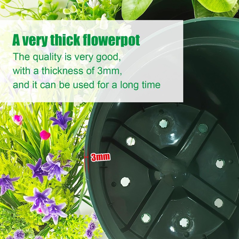 RooTrimmer 8 inches Nursery Pot Plant Grow Sturdy Flower pots