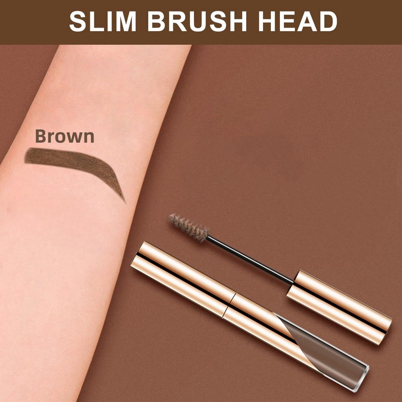 Waterproof Eyebrow Gel, Semi-Permanent Eyebrow Tint & Tattoo Brow for